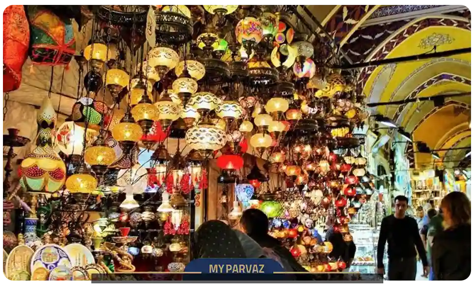 بازار قدیم قشم، با معماری سنتی و خاص